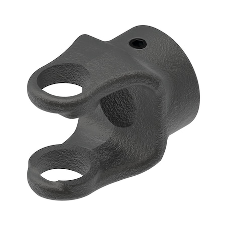 A & I Products Round Bore Implement Yoke (w/ Keyway & Set Screw) 3" x3" x5" A-800-1216